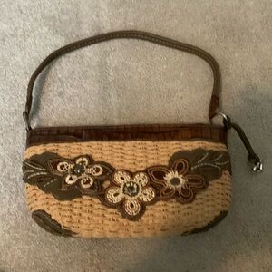 2-tone brown Brighton purse